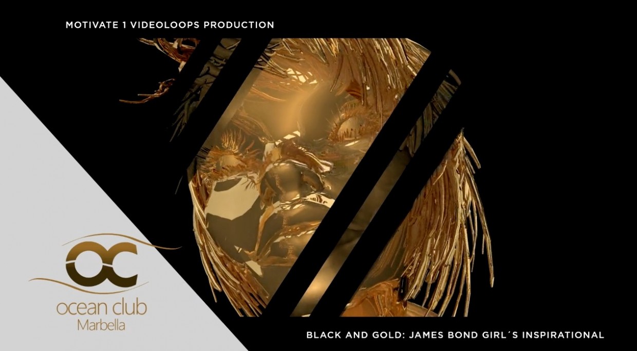 VideoLoops Exemples. OC_Marbella Black&Gold Party